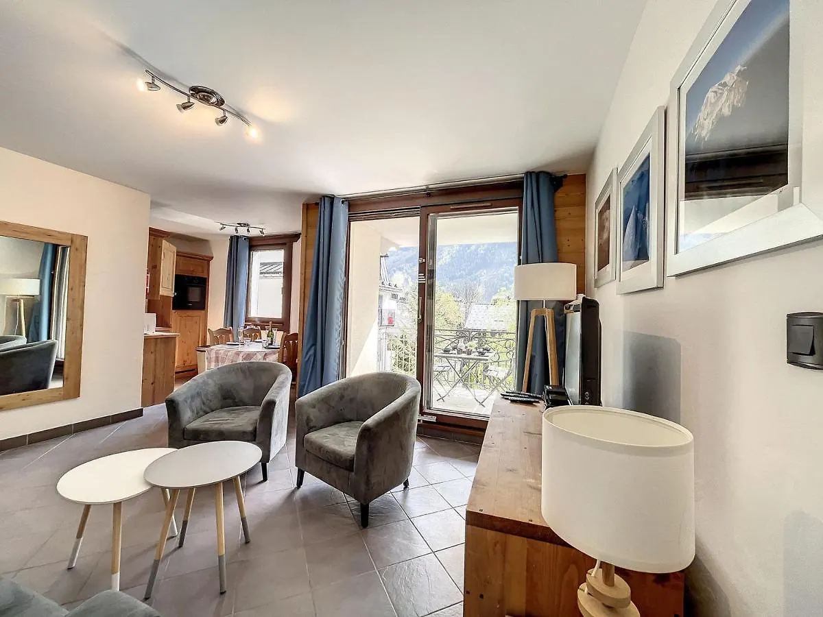 Apartmán T3 Centre Chamonix, Parking, Wifi, 4-6 Pers - Fr-1-507-3  Chamonix